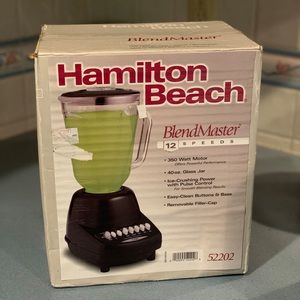 Hamilton Beach blender - Live Healthy!